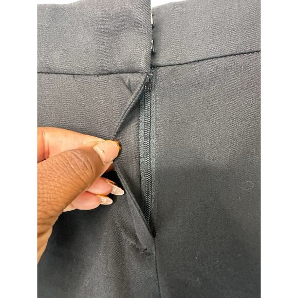 J.Crew Black Business Office Work Career Straight Leg‎ Dress Pant Size 6 - Picture 5 of 12